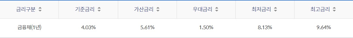 신한 쏠편한 새희망홀씨 대출