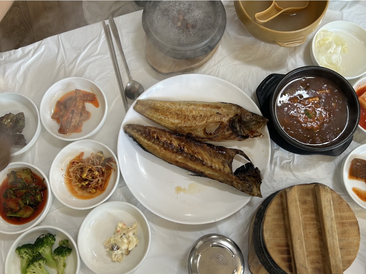 양양 아침식사 하조맛식당 생선구이돌솥밥