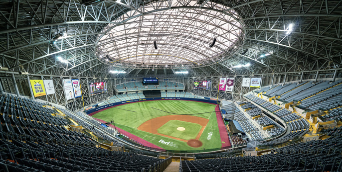 고척스카이돔 내부 이미지