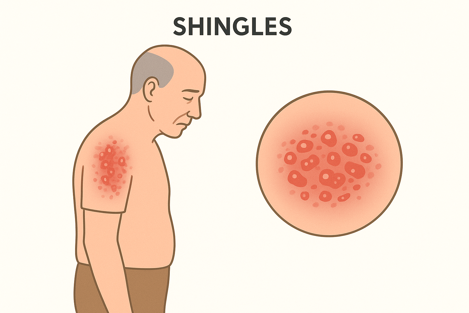 대상 포진 관련 사진