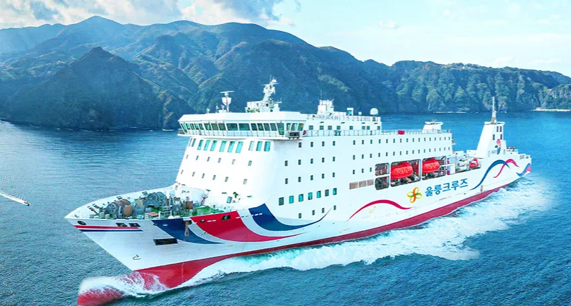 울릉도-배편-크루즈