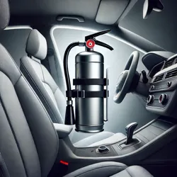 차량용 소화기 의무화: 5인이상 차량, 소화기 추천, 사용법, 설치 위치,거치대, 벌금