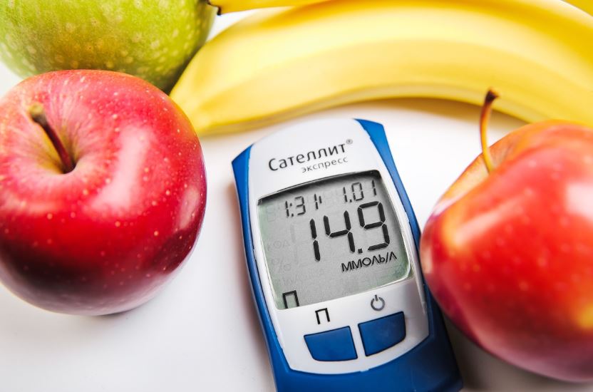 혈당 체크기 사진