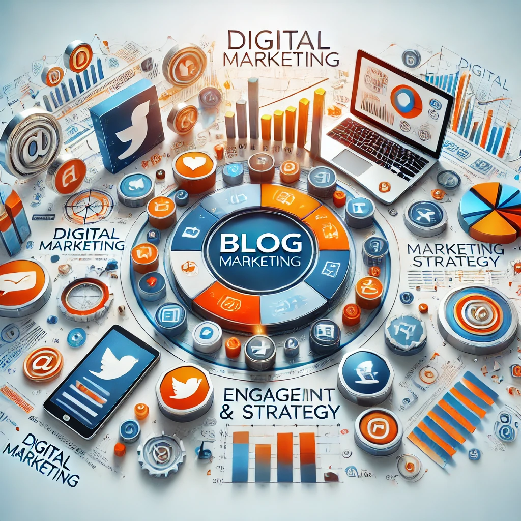 디지털-마케팅-소셜-미디어-아이콘-그래프