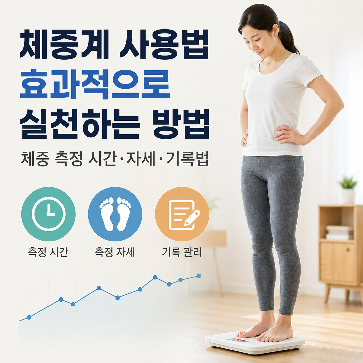체중계 사용법