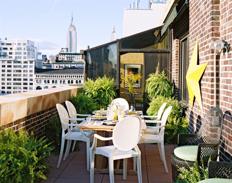 옥상 정원 디자인 방법과 아이디어