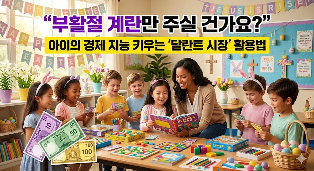"부활절 계란만 주실 건가요?" 아이들 코 묻은 달란트로 '경제적 자립' 가르치는 비결