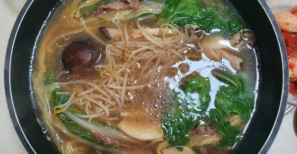 밀푀유나베만들기