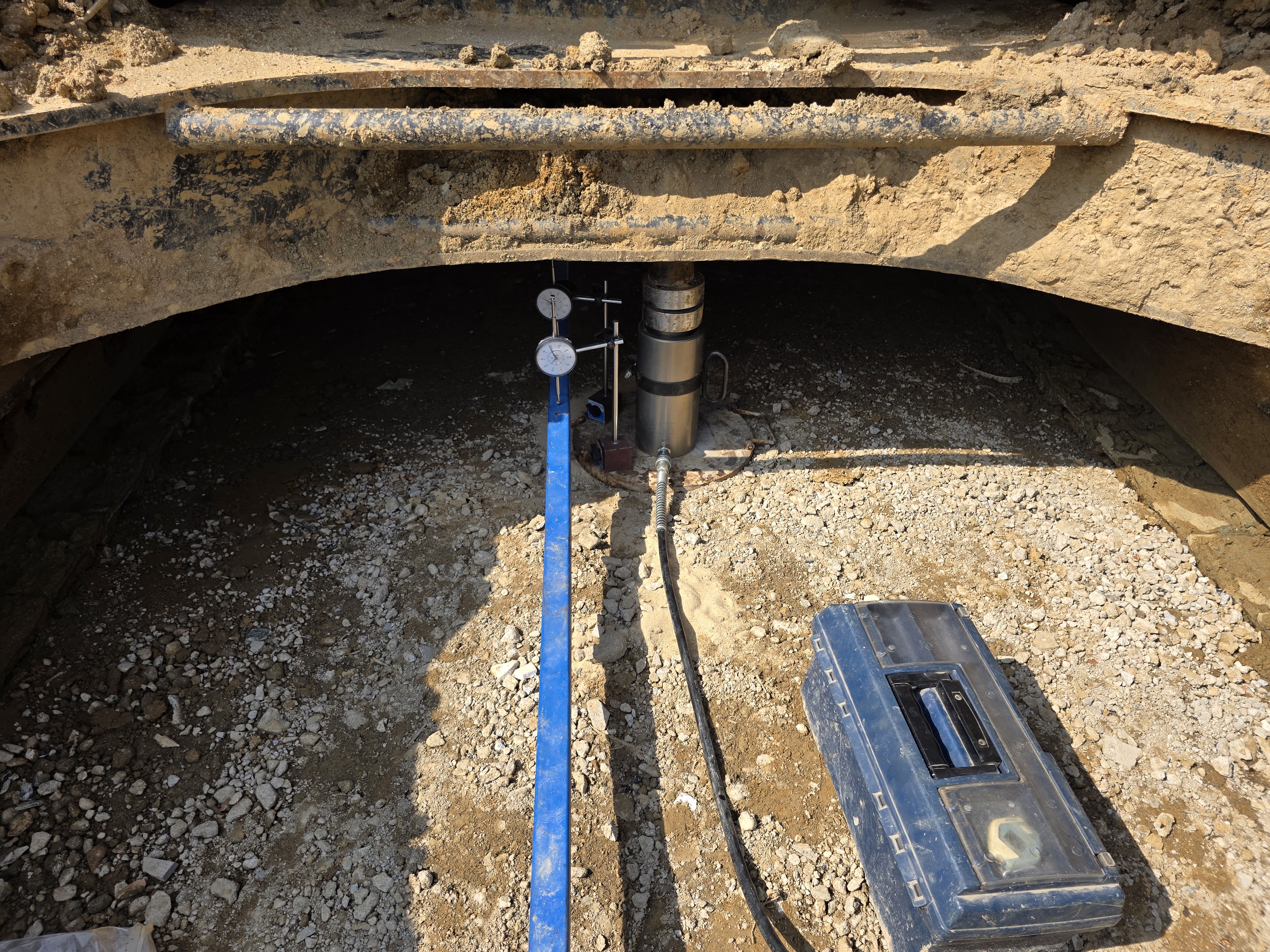 평판재하시험 관련사진