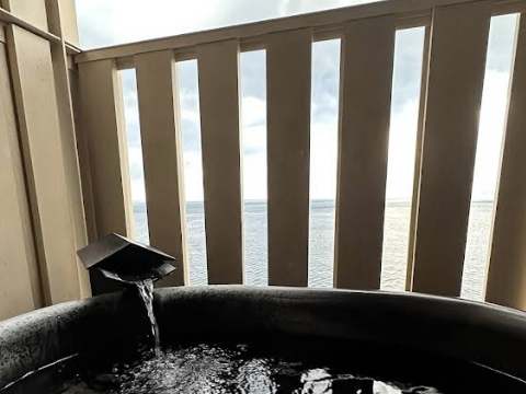 호시노리조트 전망 좋은 노천탕