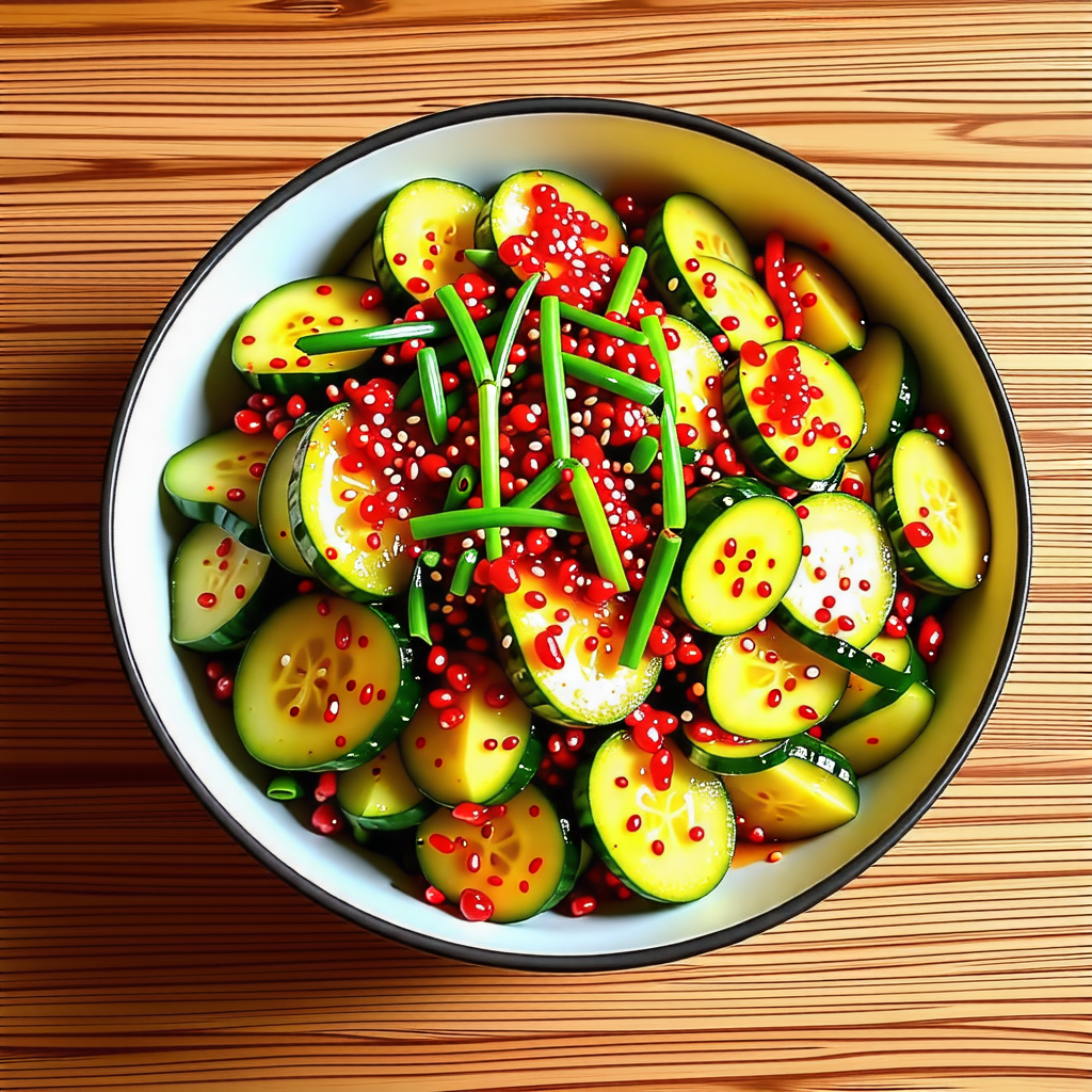 오이무침 황금레시피