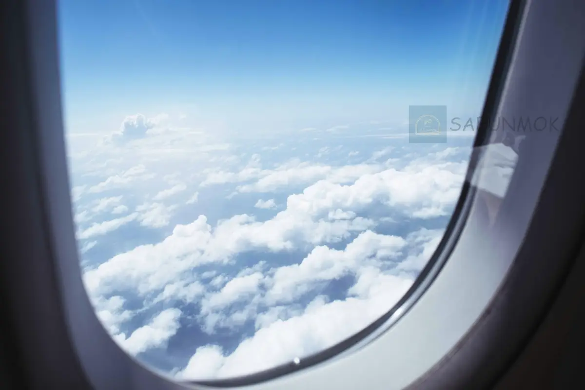 비행기-창문-사진