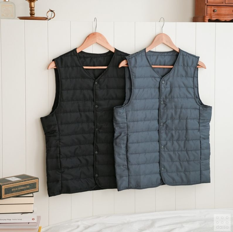 겨울철 이너웨어 : 다이소 패딩 베스트
