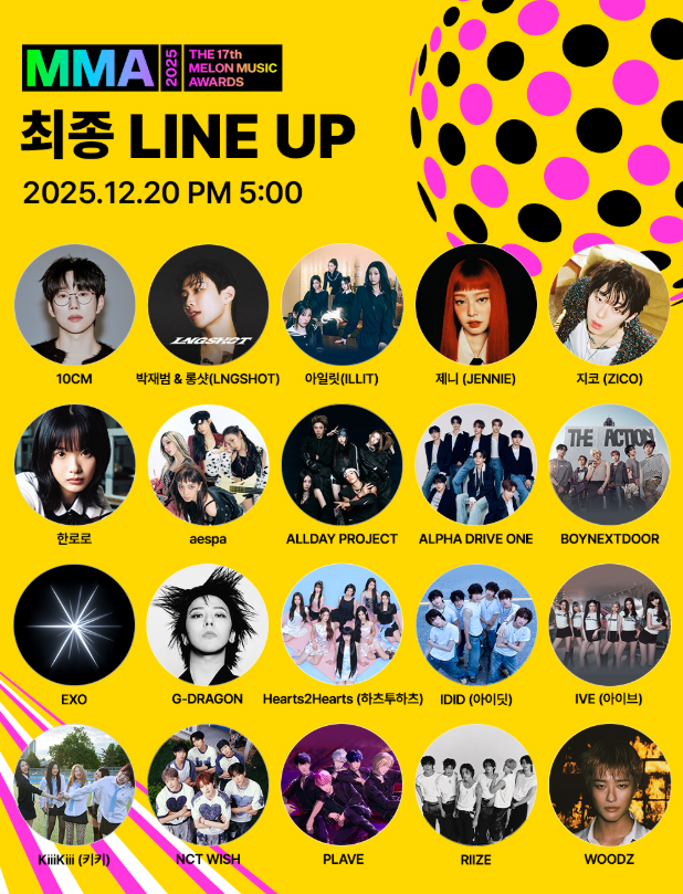 카카오뱅크 2025 MMA 멜론뮤직어워드 초대권 이벤트ㅣ응모 방법, 일정, 특별석 혜택