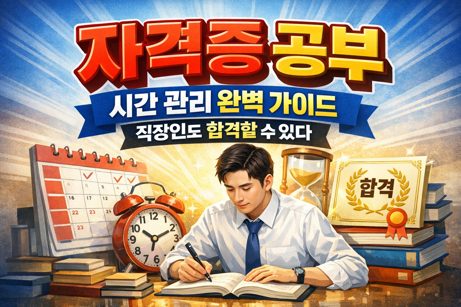 자격증 공부 시간 관리 완벽 가이드