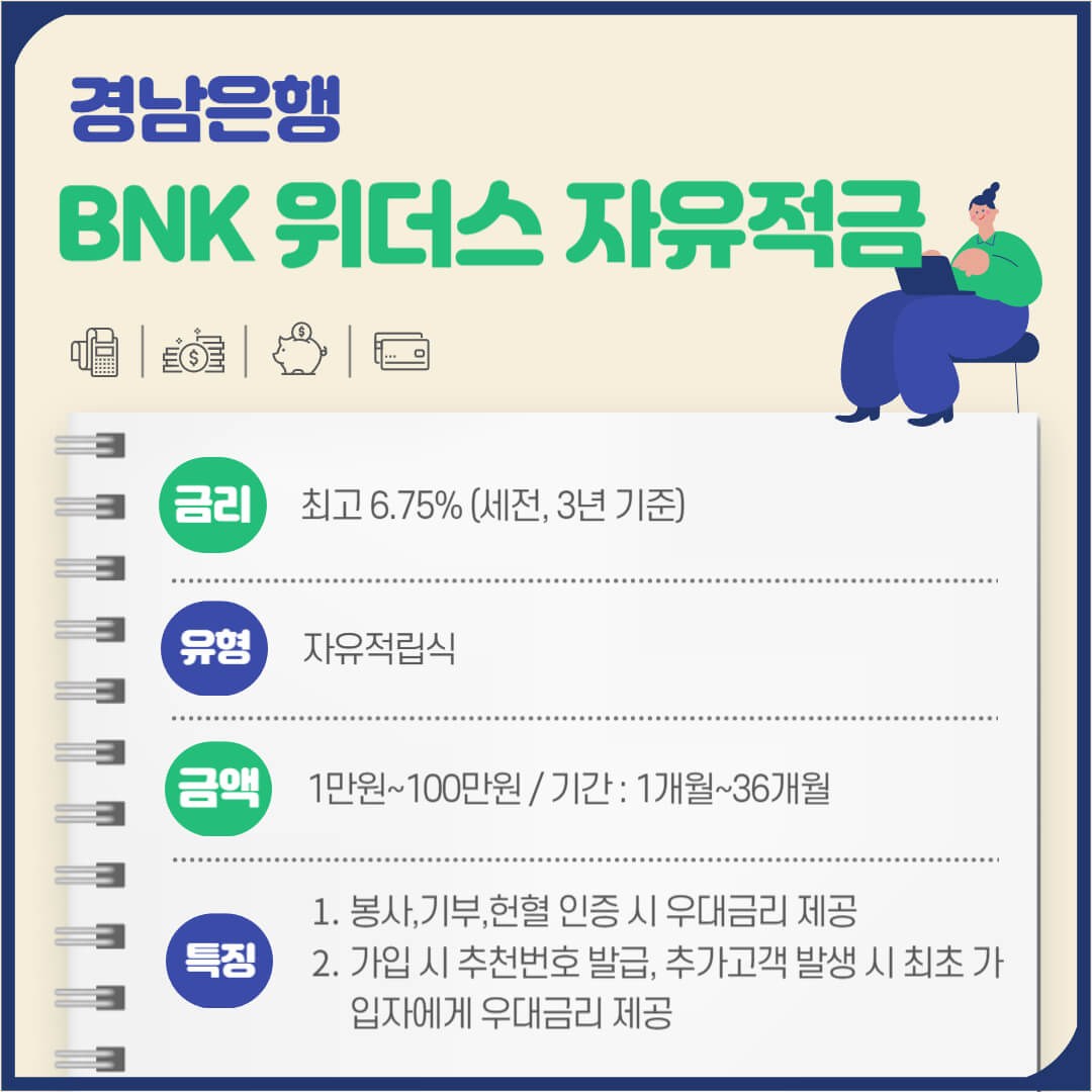 금리 높은 1금융권 적금 알아보기