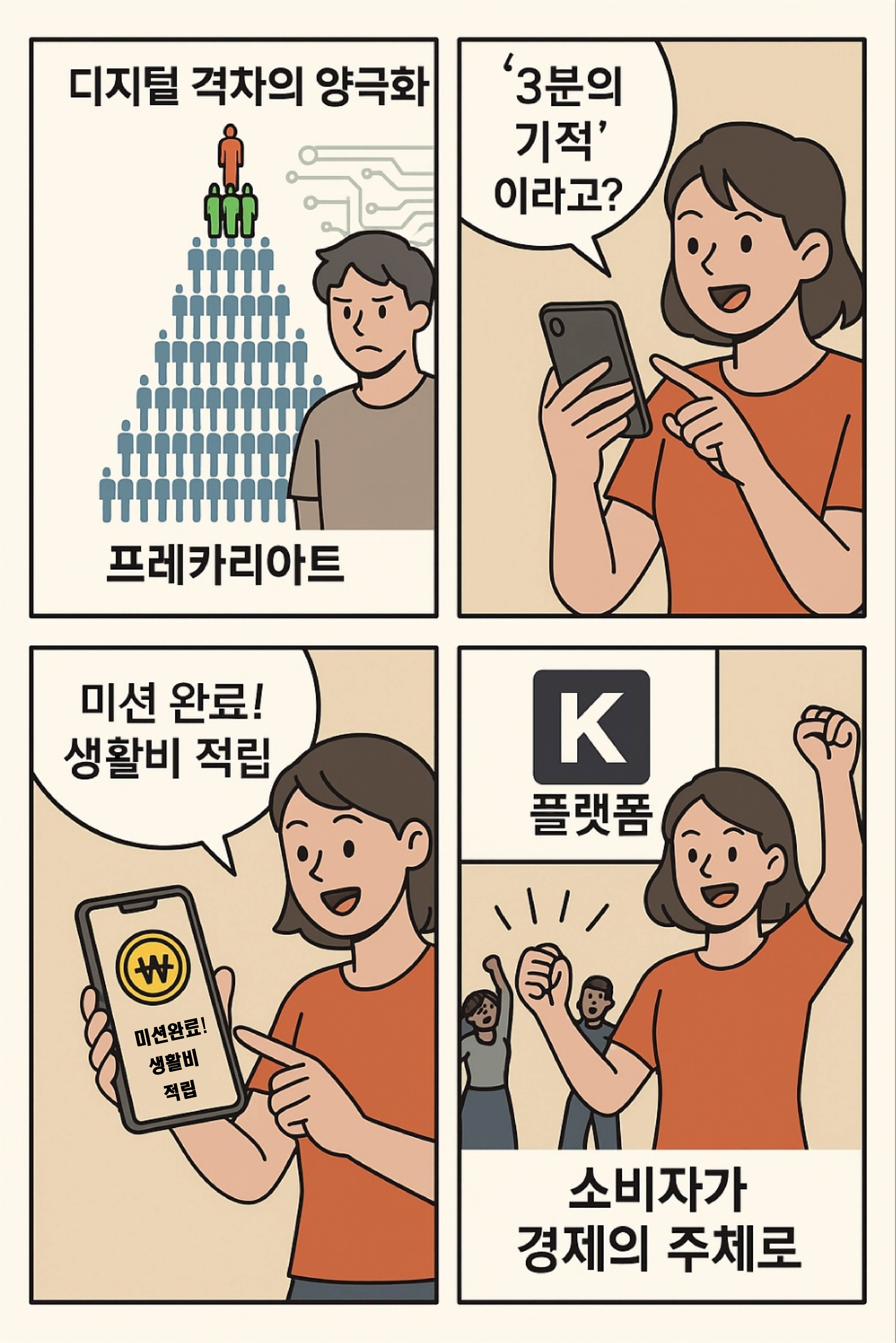 “3분의 기적, 디지털 격차 시대의 생존 전략 제시”…인페이 주식회사, K플랫폼을 통해 소비자 중심 생태계 구축