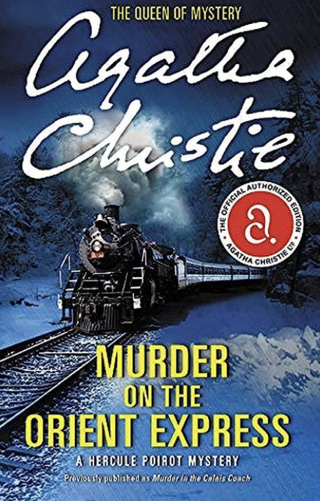 a photograph of a mystery novel