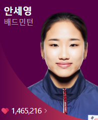 2024 파리올림픽 배드민턴 대표팀 선수단