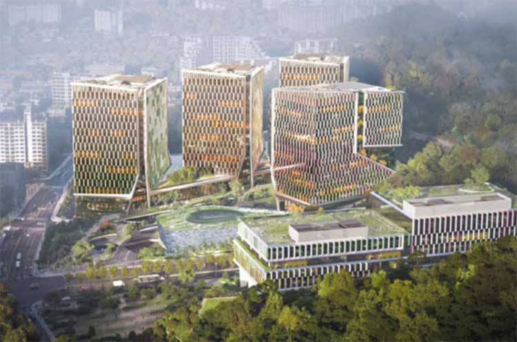 서리풀 특별계획구역A 조감도