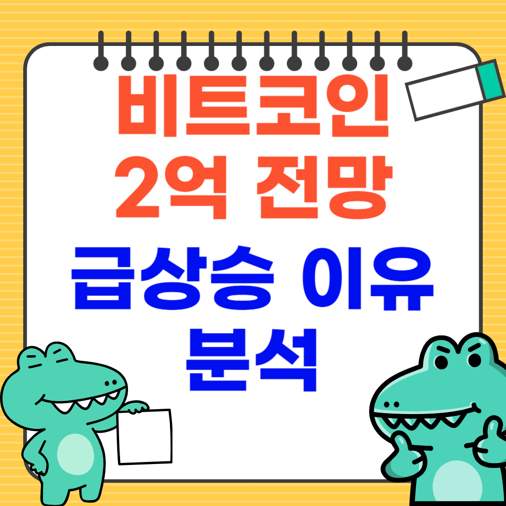 비트코인 2억 전망, 급상승 분석