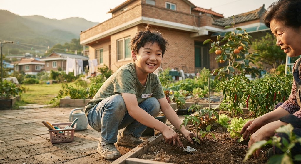 비수도권에 살고 있는 아동의 모습