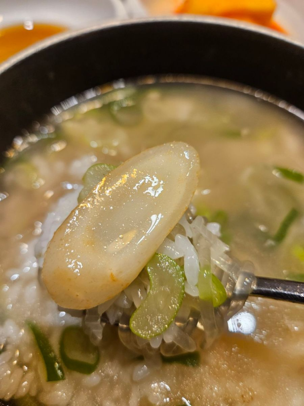 강강술래 갈비탕 한입