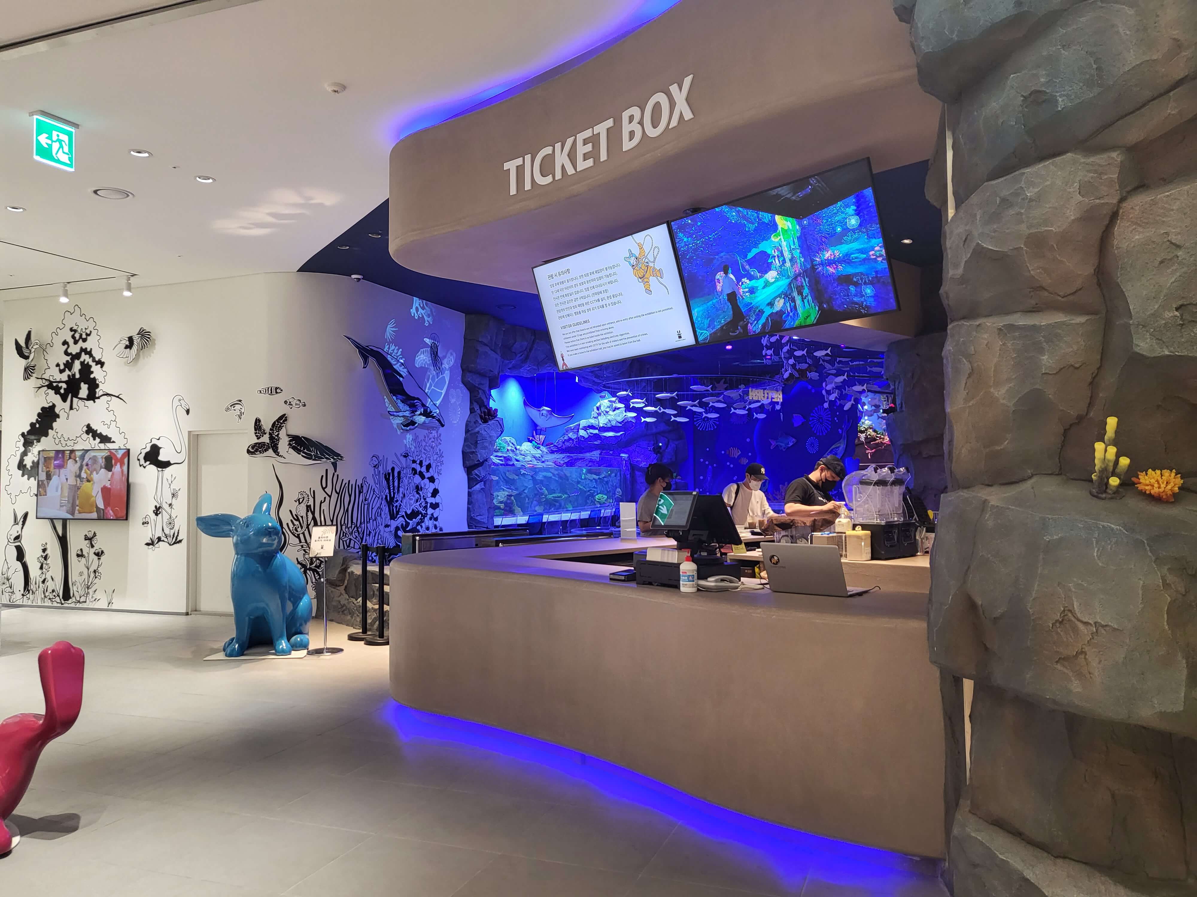 고양스타필드 매직플로우 아쿠아카페