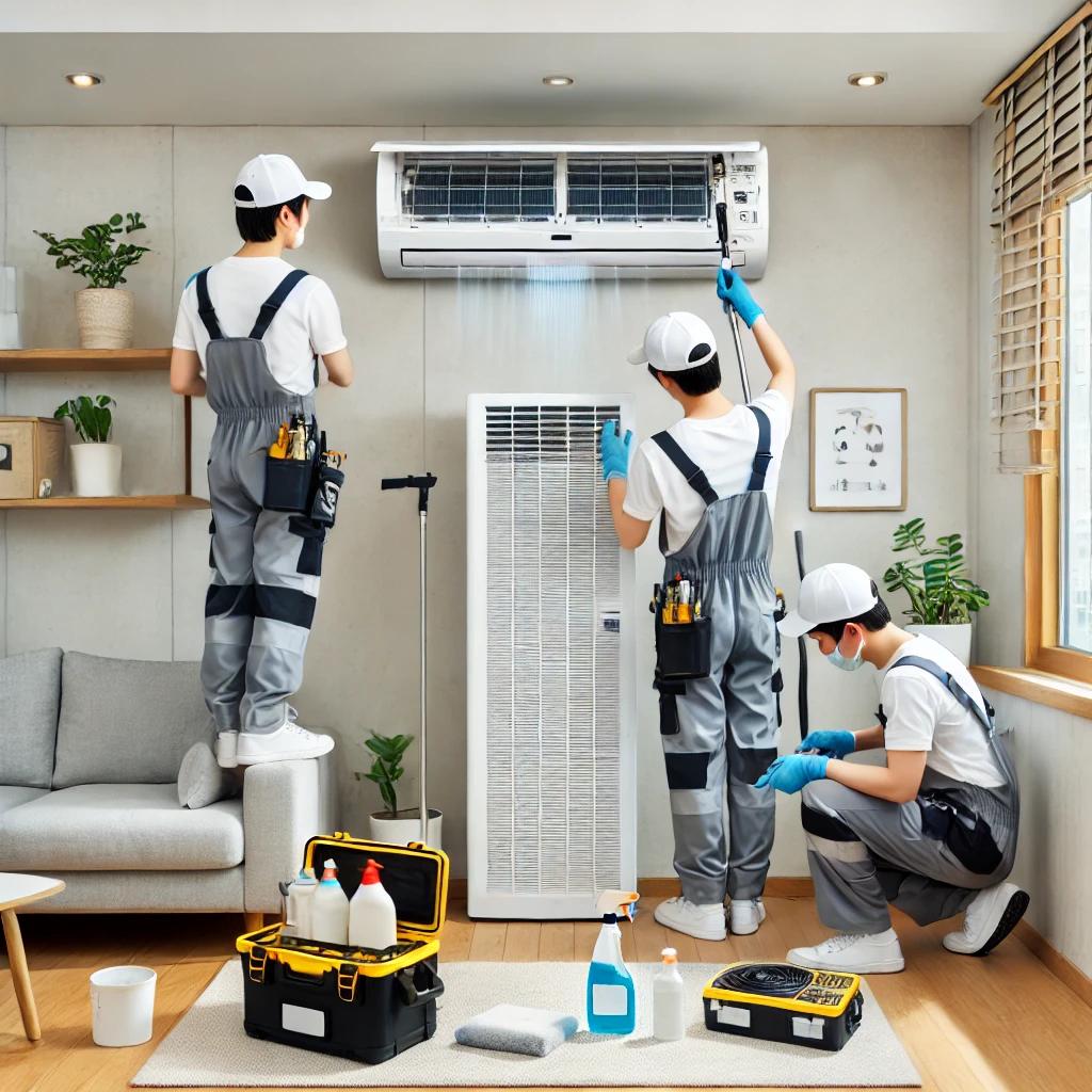 인천에어컨청소업체 새것다움 간석점