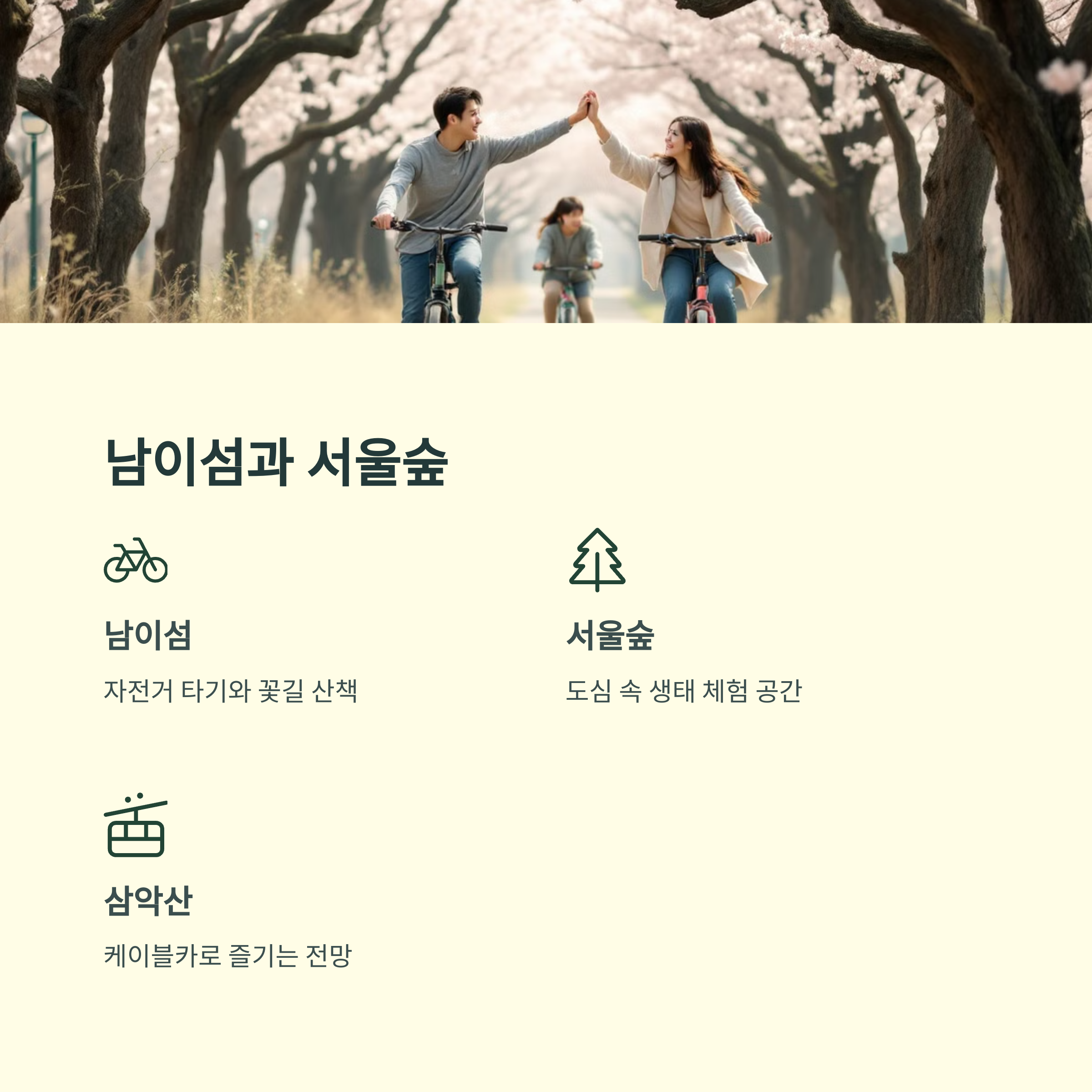 아이들과 봄나들이