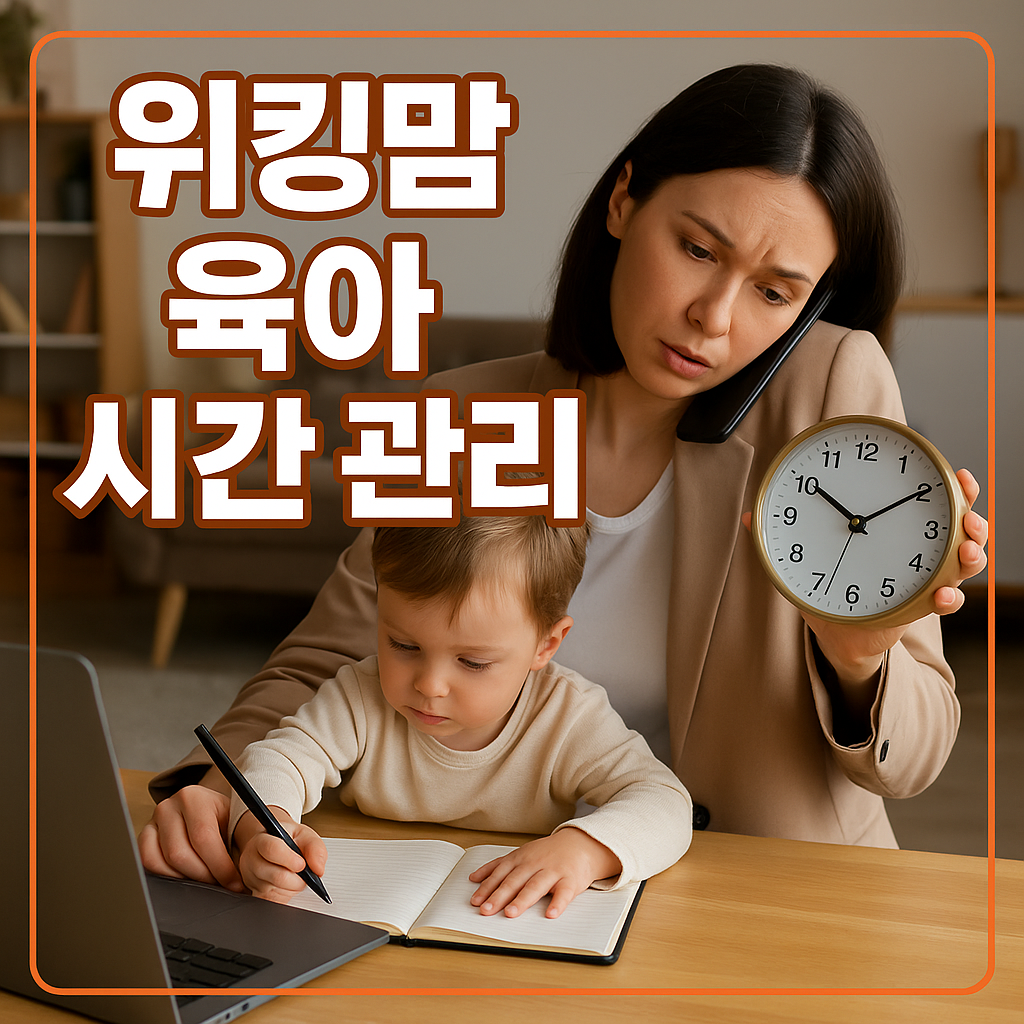 워킹맘 육아 시간 관리
