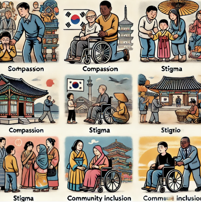 아시아 문화에서 장애에 대한 시선 관련 이미지
