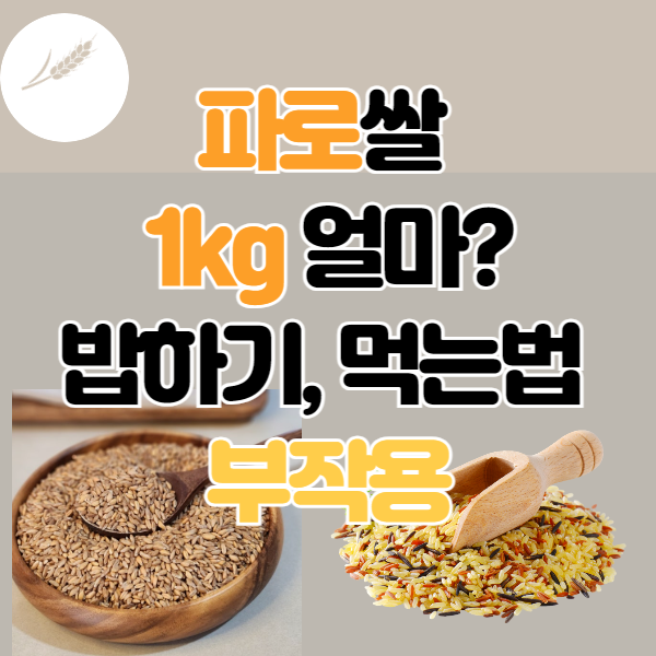 파로쌀 1kg