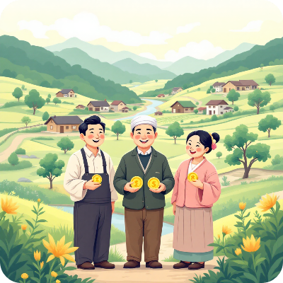 남해군 농어촌 기본소득 이미지