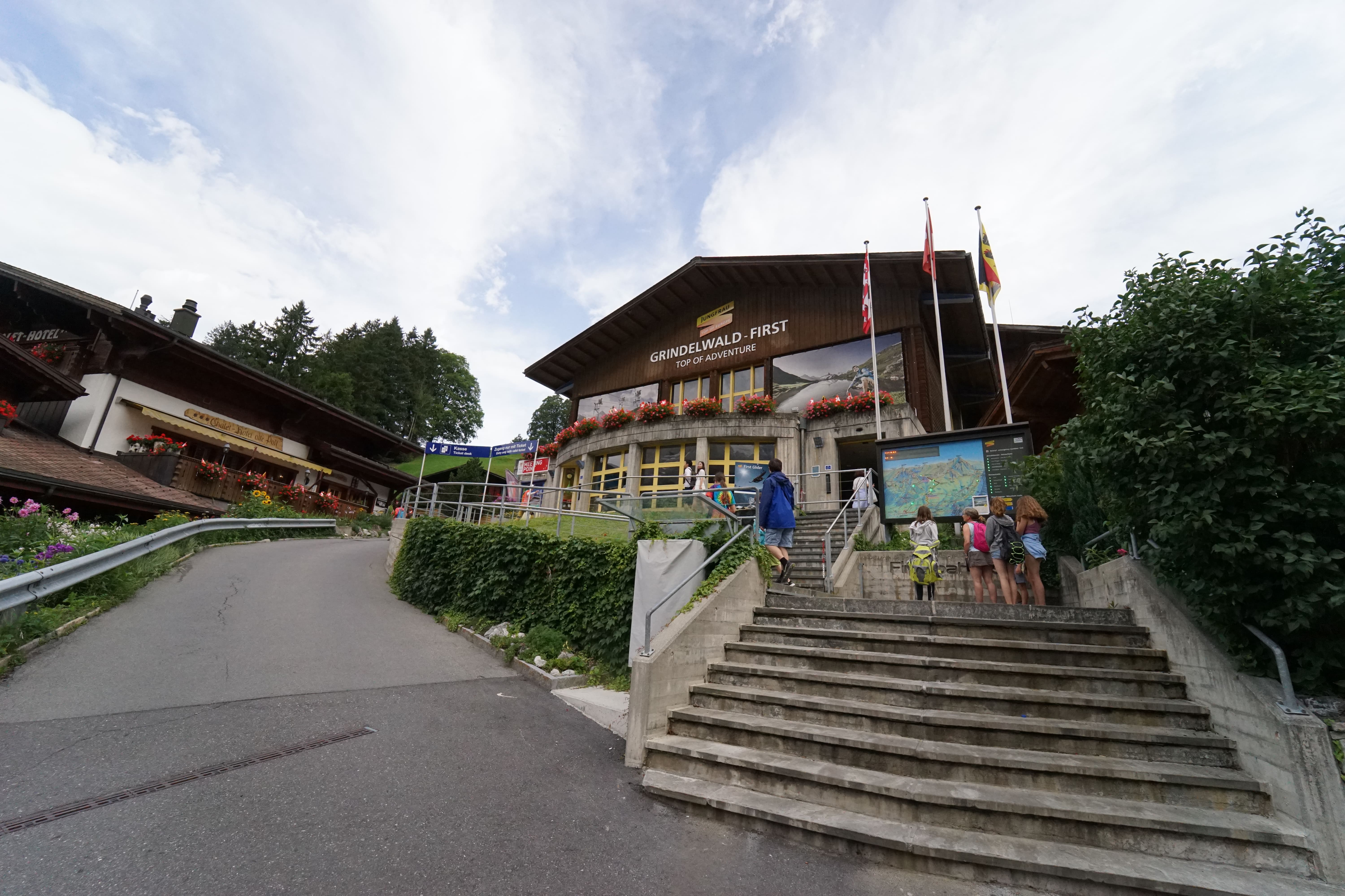 그린델발트-피르스트 곤돌라 탑승장