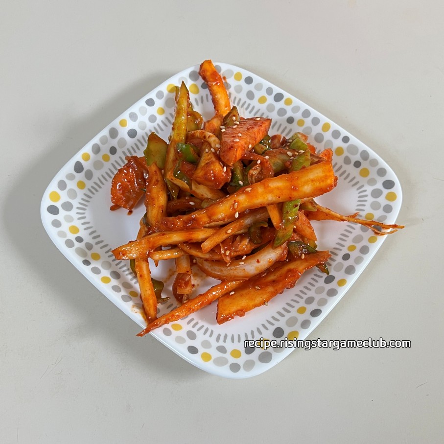 도라지 무침