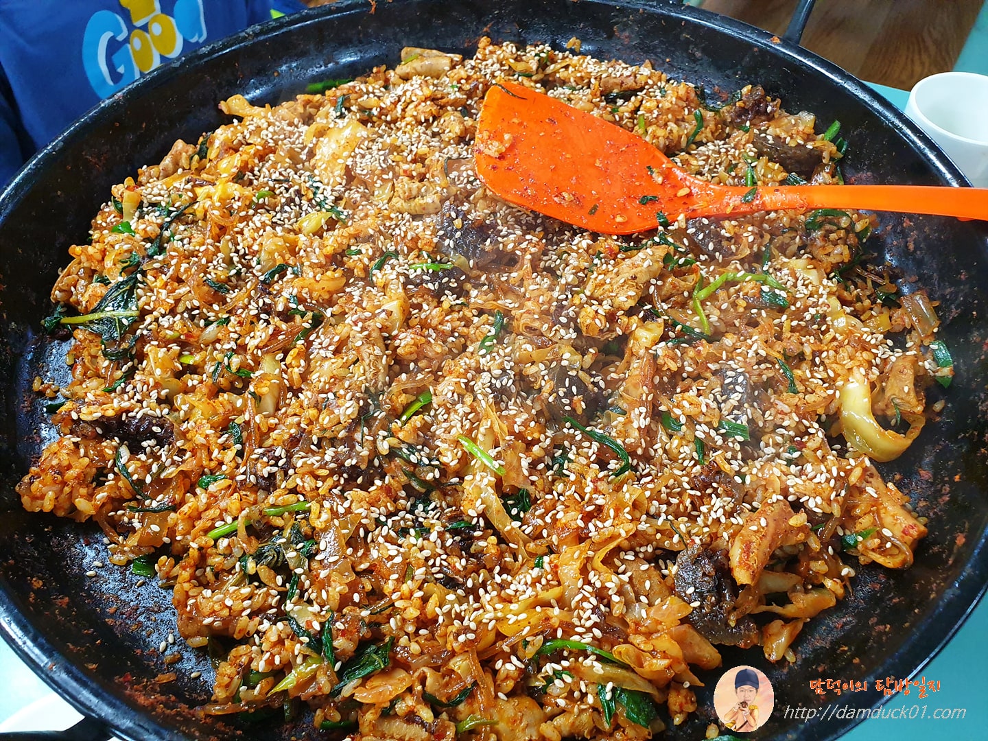 순대곱창볶음-볶음밥-명진집-직장인점심메뉴탐방