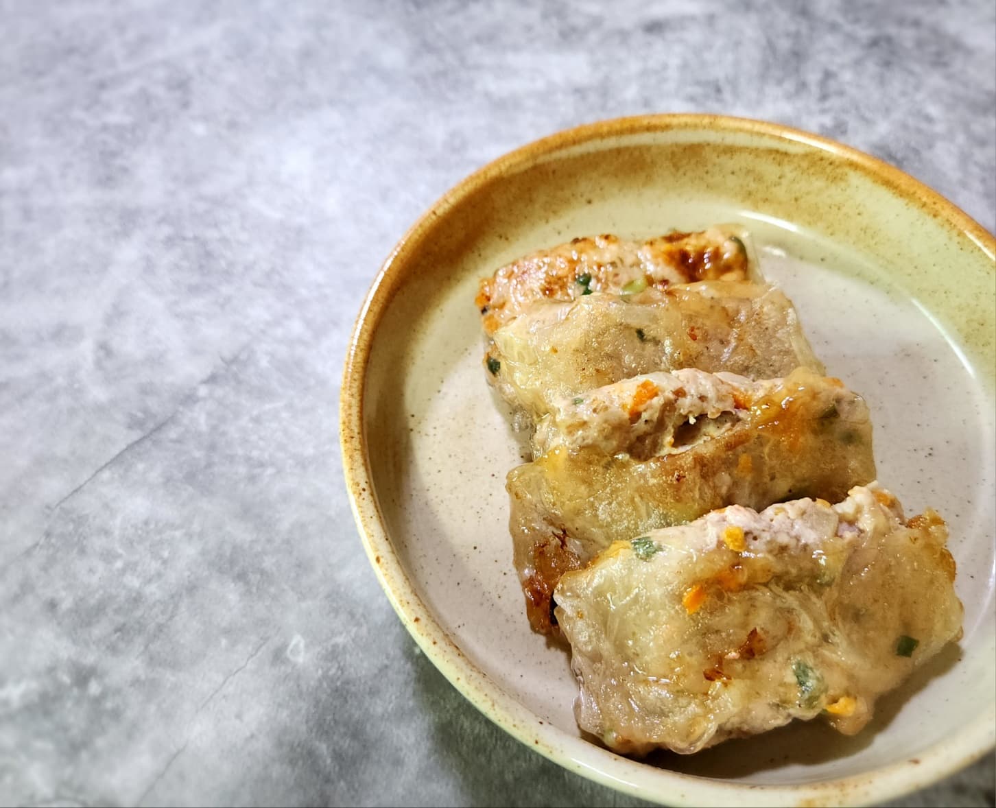 라이스페이퍼사각고기만두간단요리