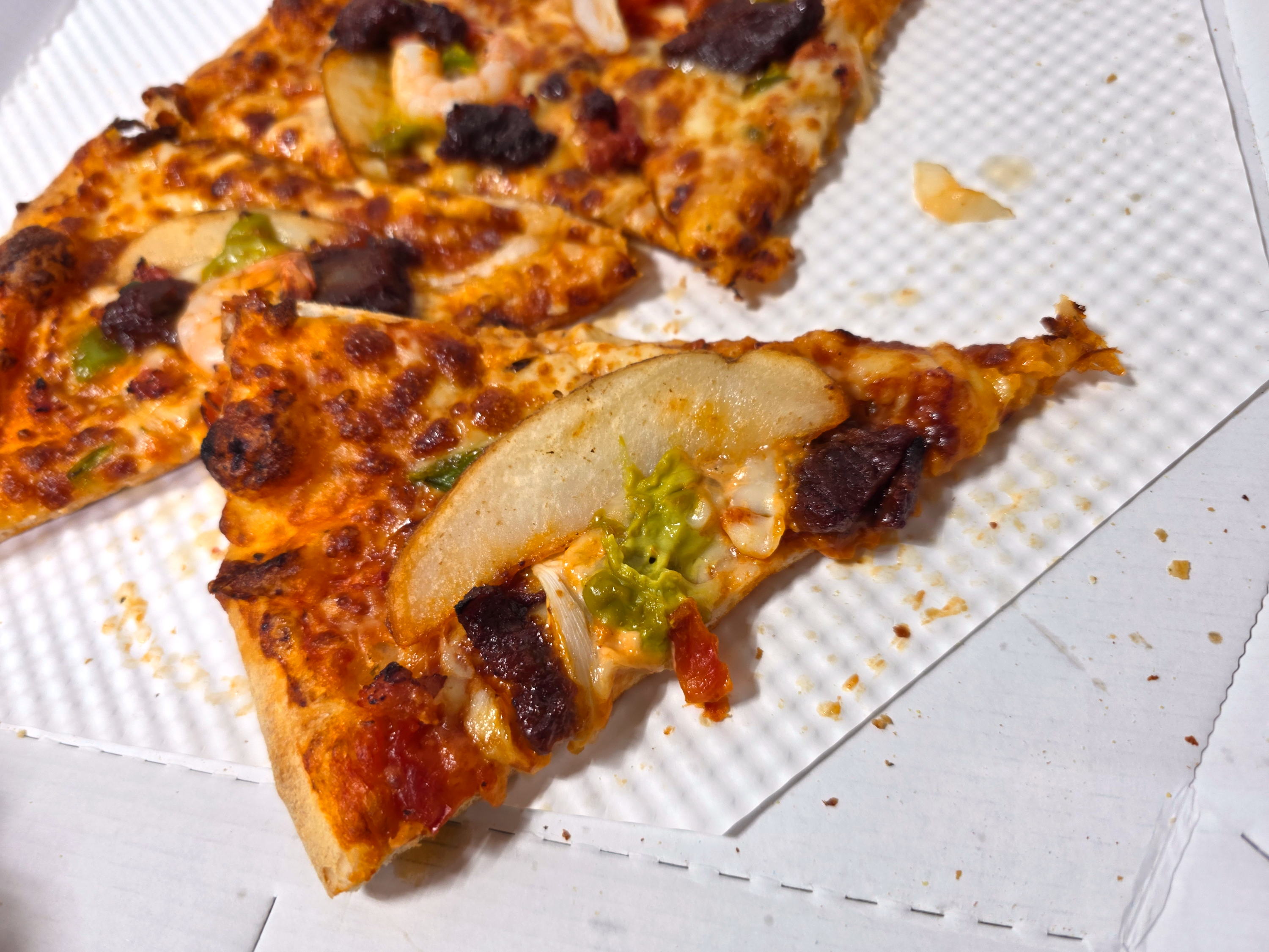 도미노피자LA치폴레갈비스테이크