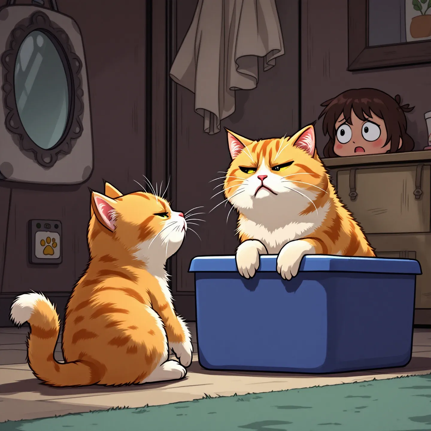 고양이가 화장실 사용을 거부할 때 원인과 해결법