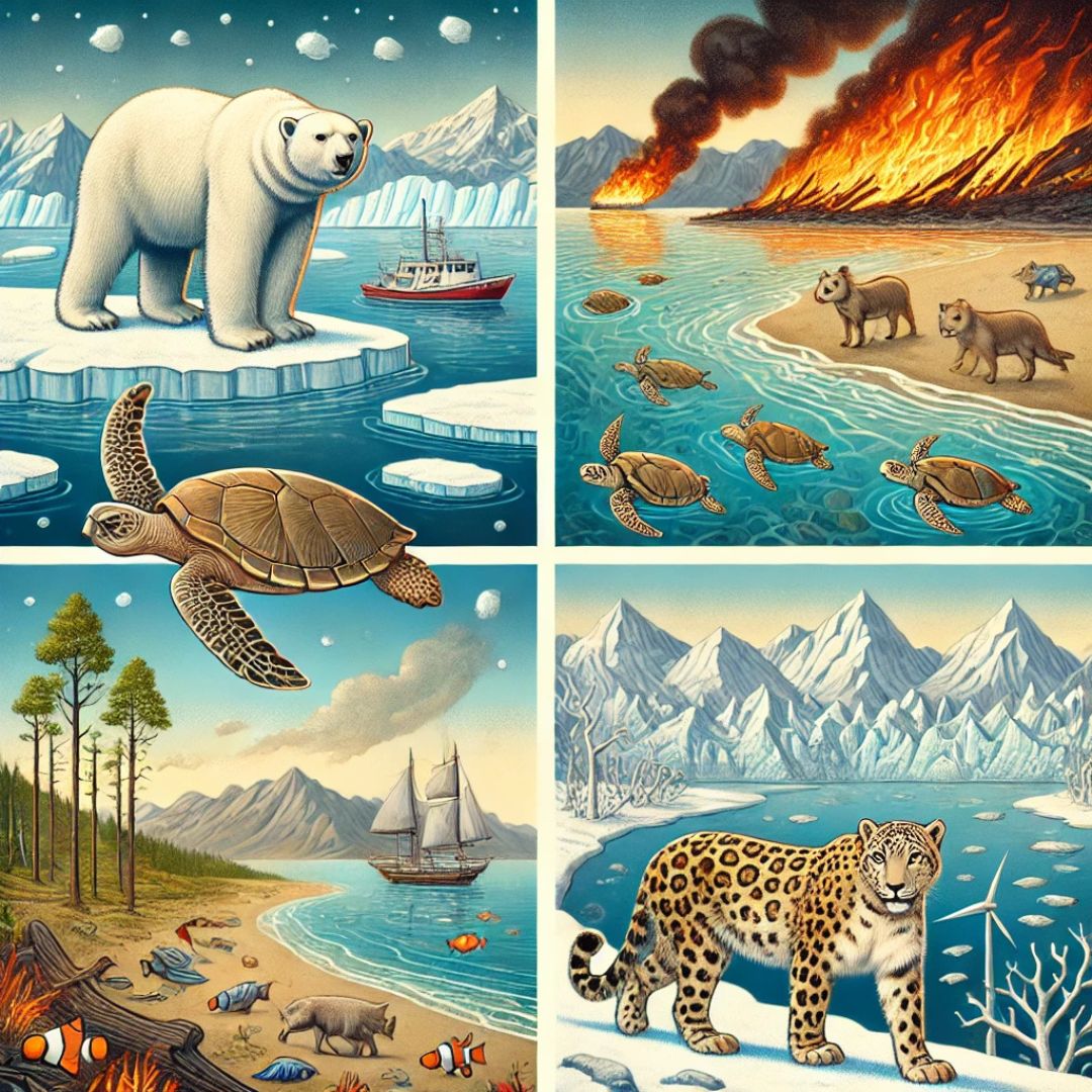 기후변화로 사라지는 동물들