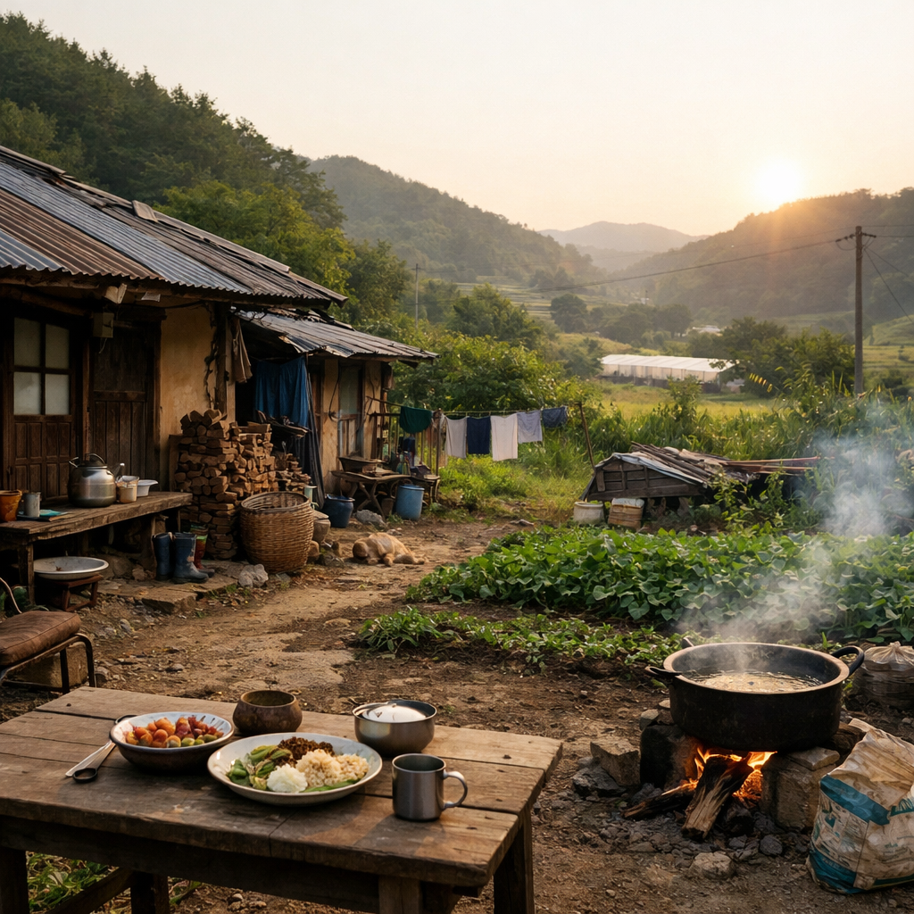 시골 빈집 귀촌 3개월 차 실제 생활비 공개
