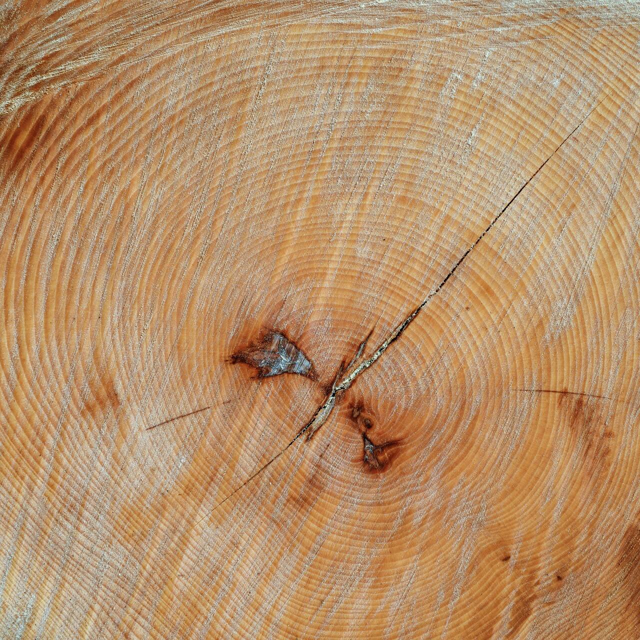 시간이 완성한 목재 표면의 아름다움