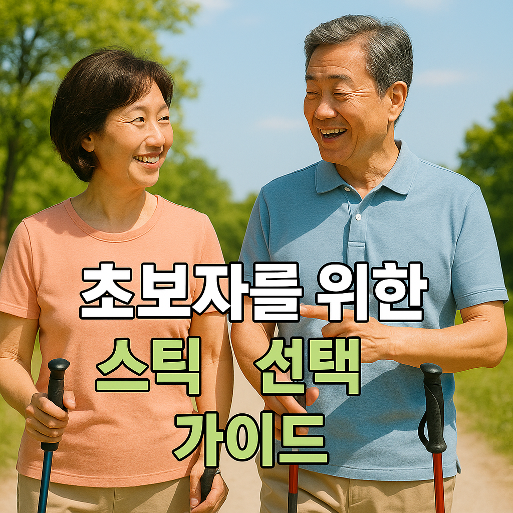 노르딕워킹용 스틱에 대한 대화