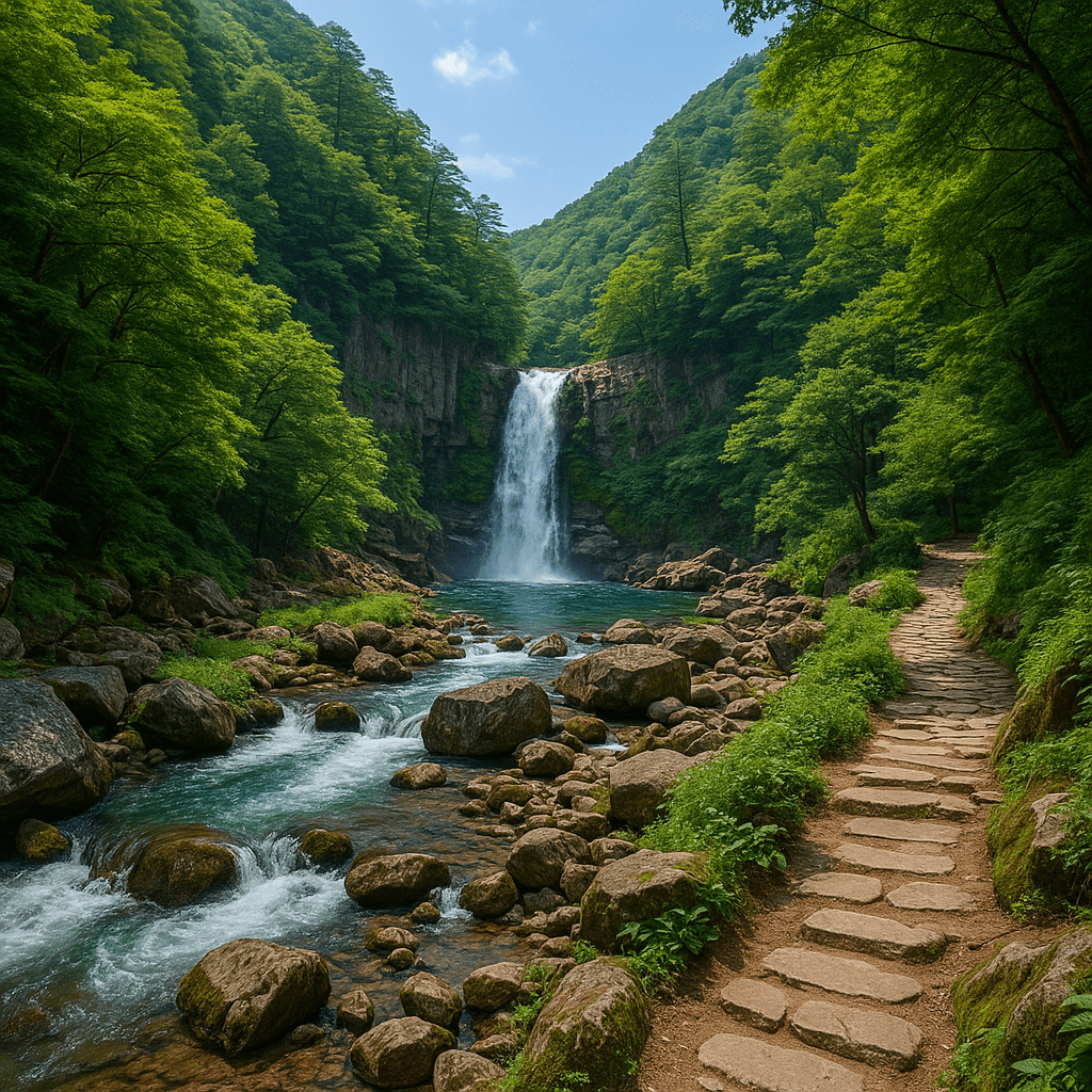 계곡과 폭포가 어우러진 국내 아름다운 여행지 추천