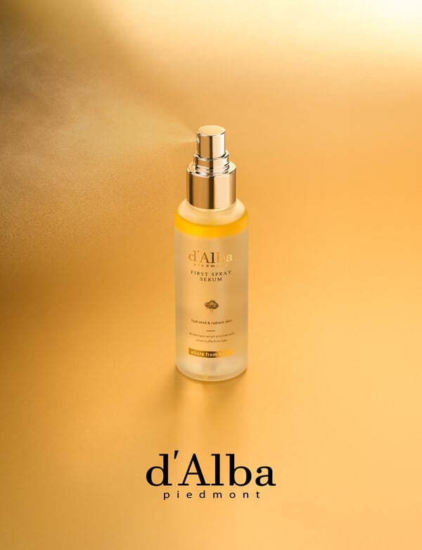 K뷰티 브랜드 달바의 대표 제품인 미스트 세럼.