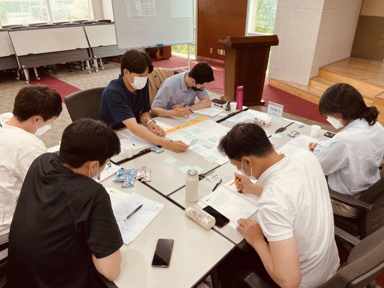 현대중공업 선임급 인재 대상 '전략적 문제해결 프로세스를 활용한 액션러닝' 진행