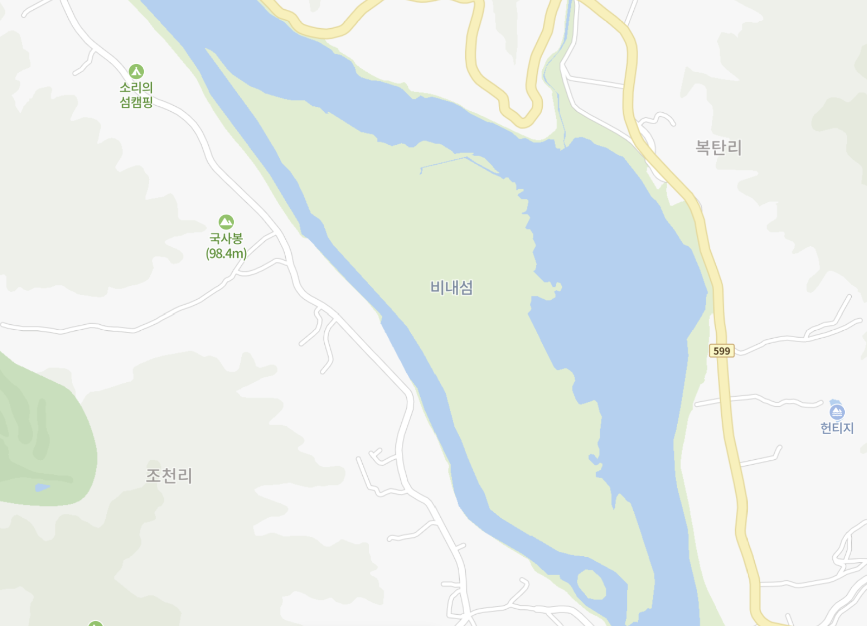 충주 비내섬