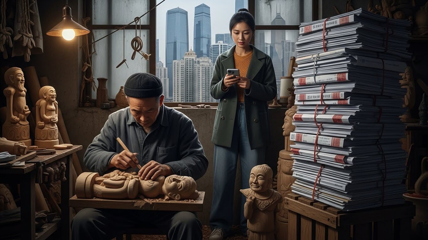 국가 무형문화재의 현재 상황 관련 사진