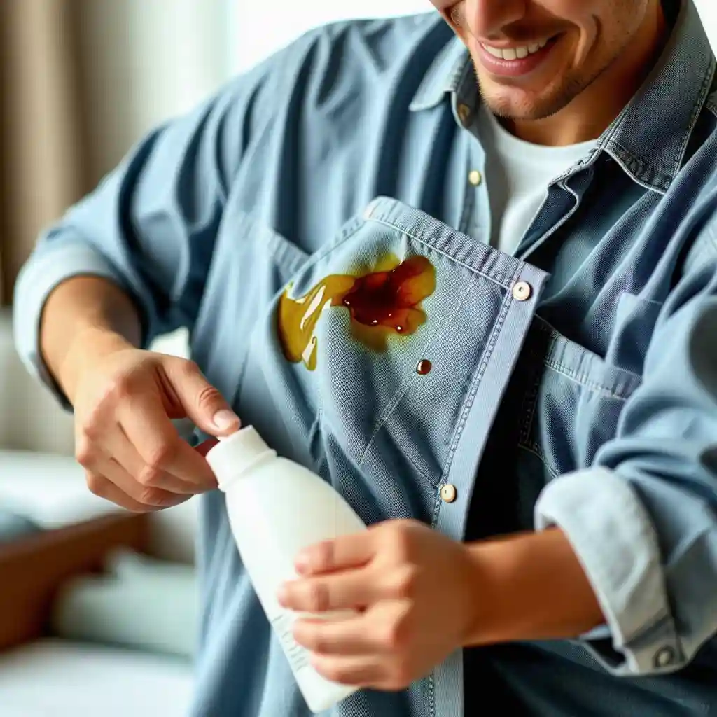 옷에 묻은 기름때 제거법